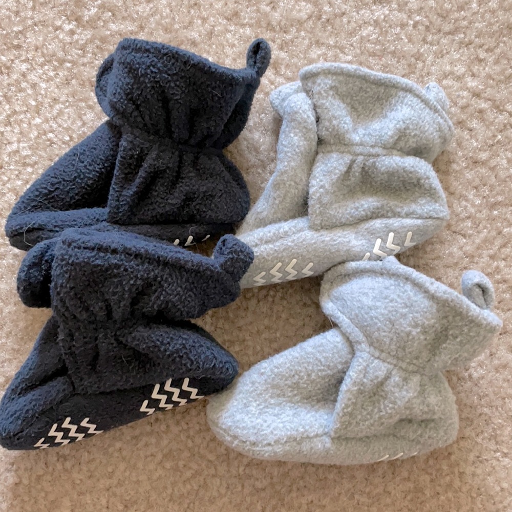 Velcro Winter Baby Booties